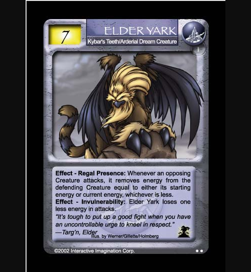 Elder Yark - Kybars Teeth
